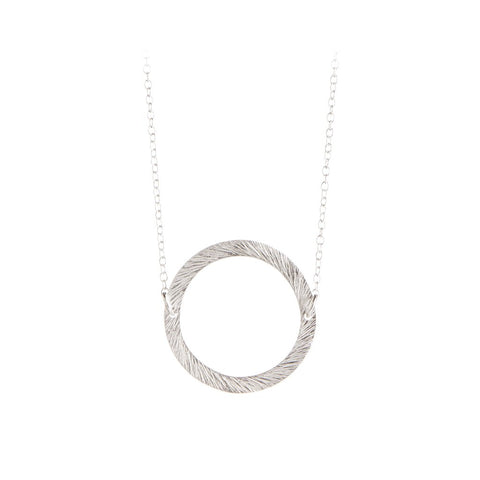 N-193 | Small Open Coin Necklace